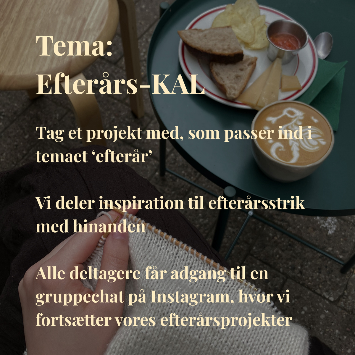 Knitting Club at Olea, September 15th