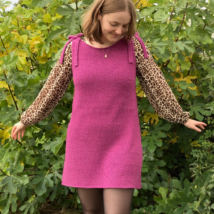 Viola Dress (stockinette) – Cupid Knits