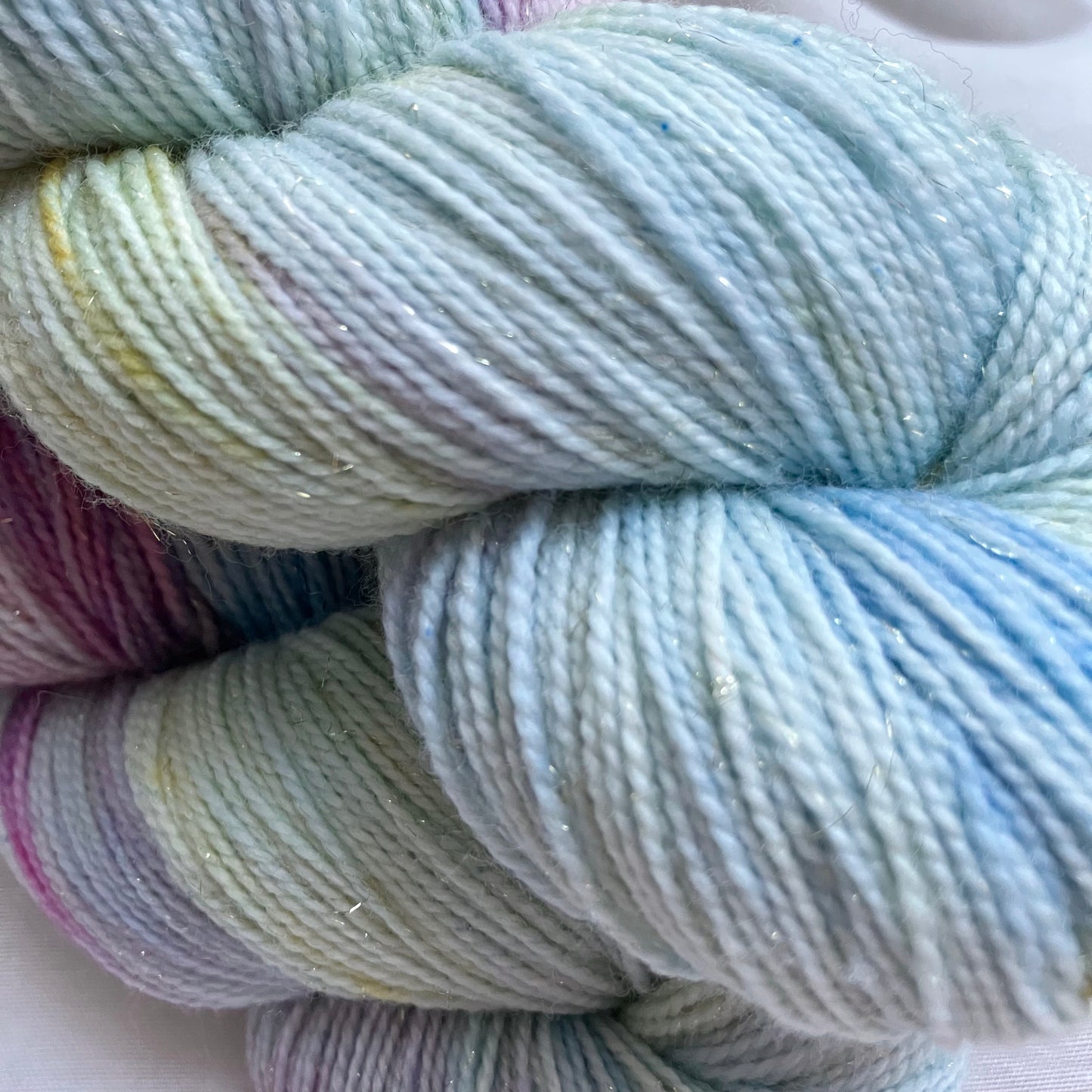 Snowy Sunset | Glitter sock