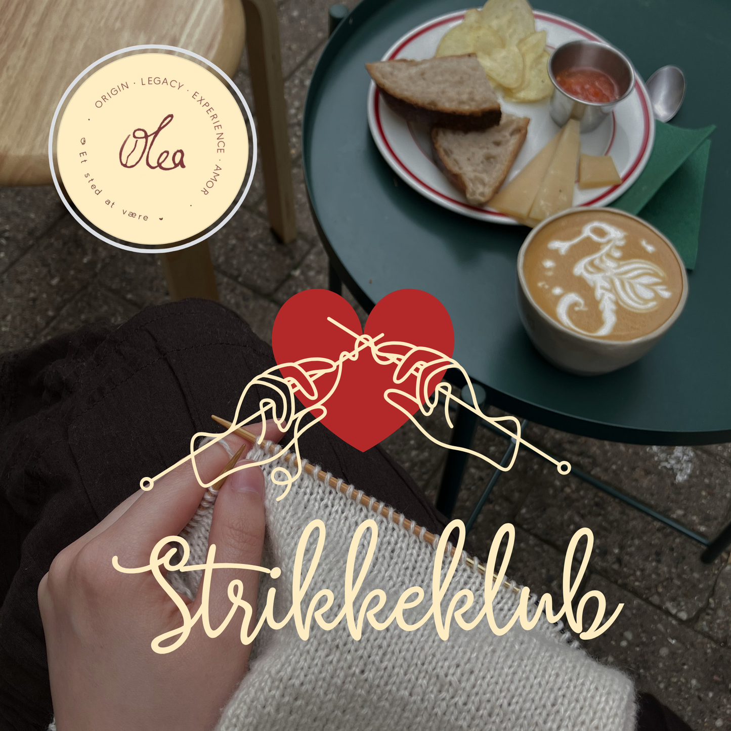 Knitting Club at Olea, September 15th