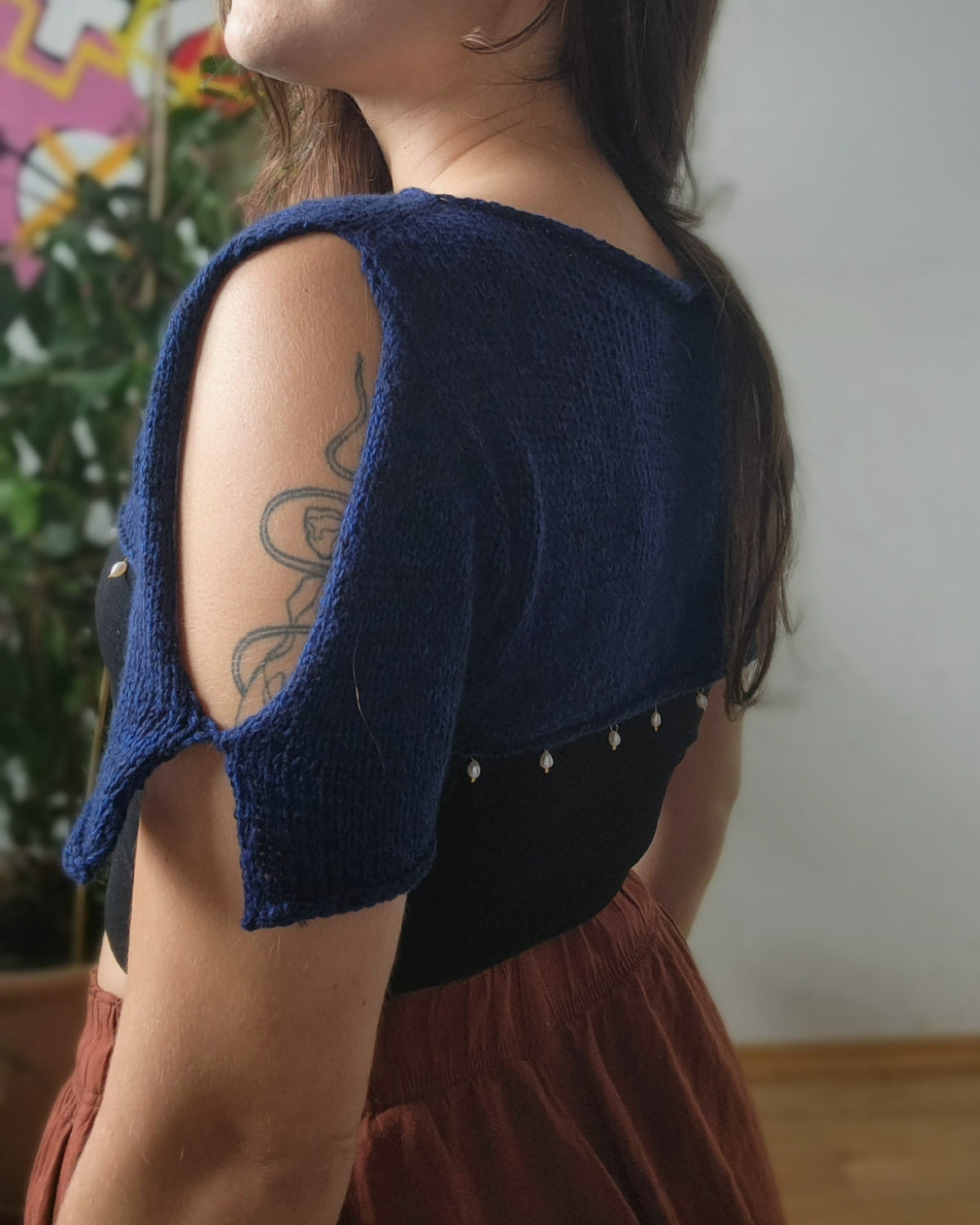 Sapphire Shrug