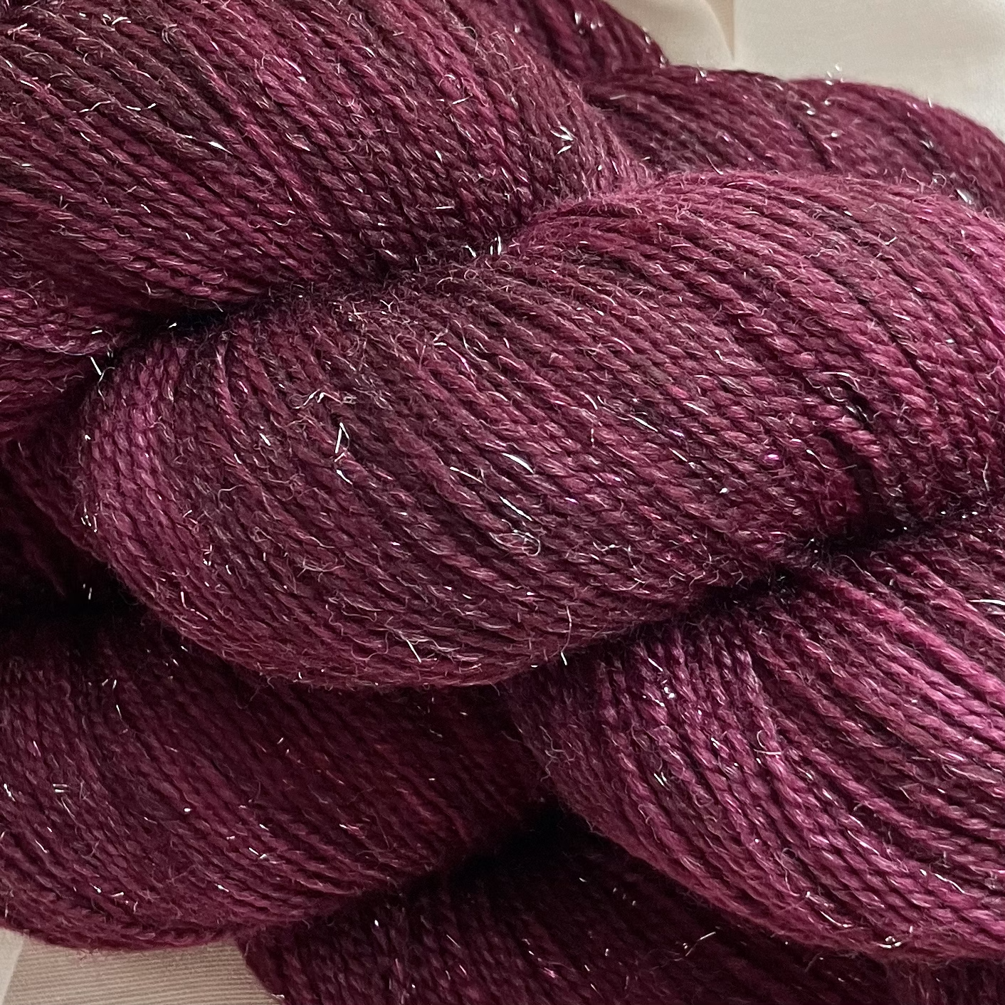 Cabernet | Glitter Sock