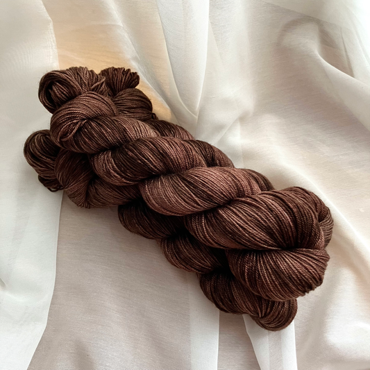 Espresso | Merino silk