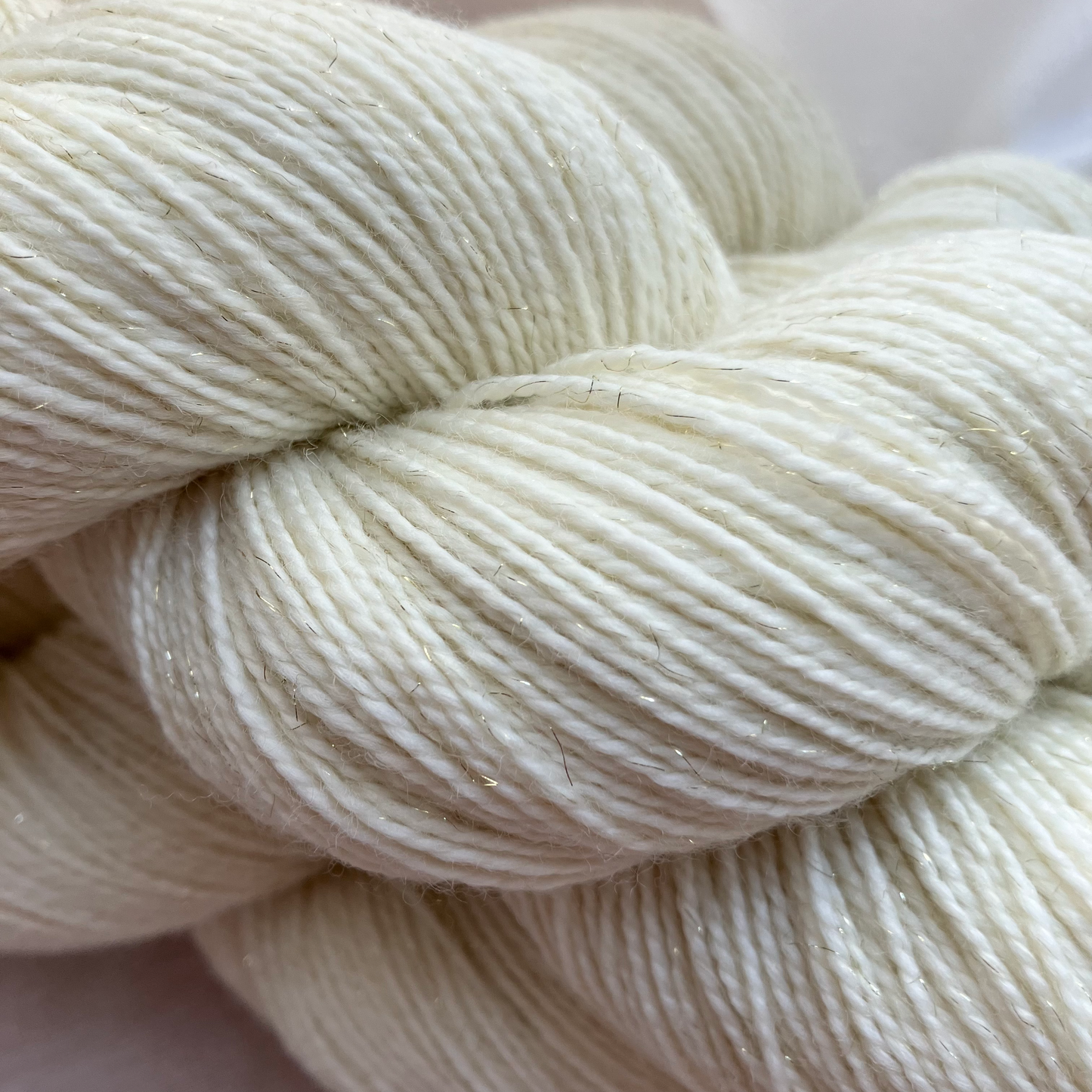 Un-dyed | Glitter Sock