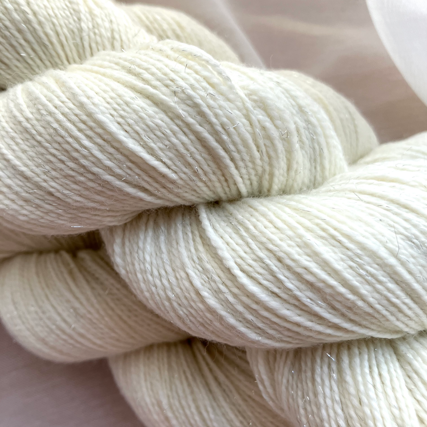 Un-dyed | Glitter Sock