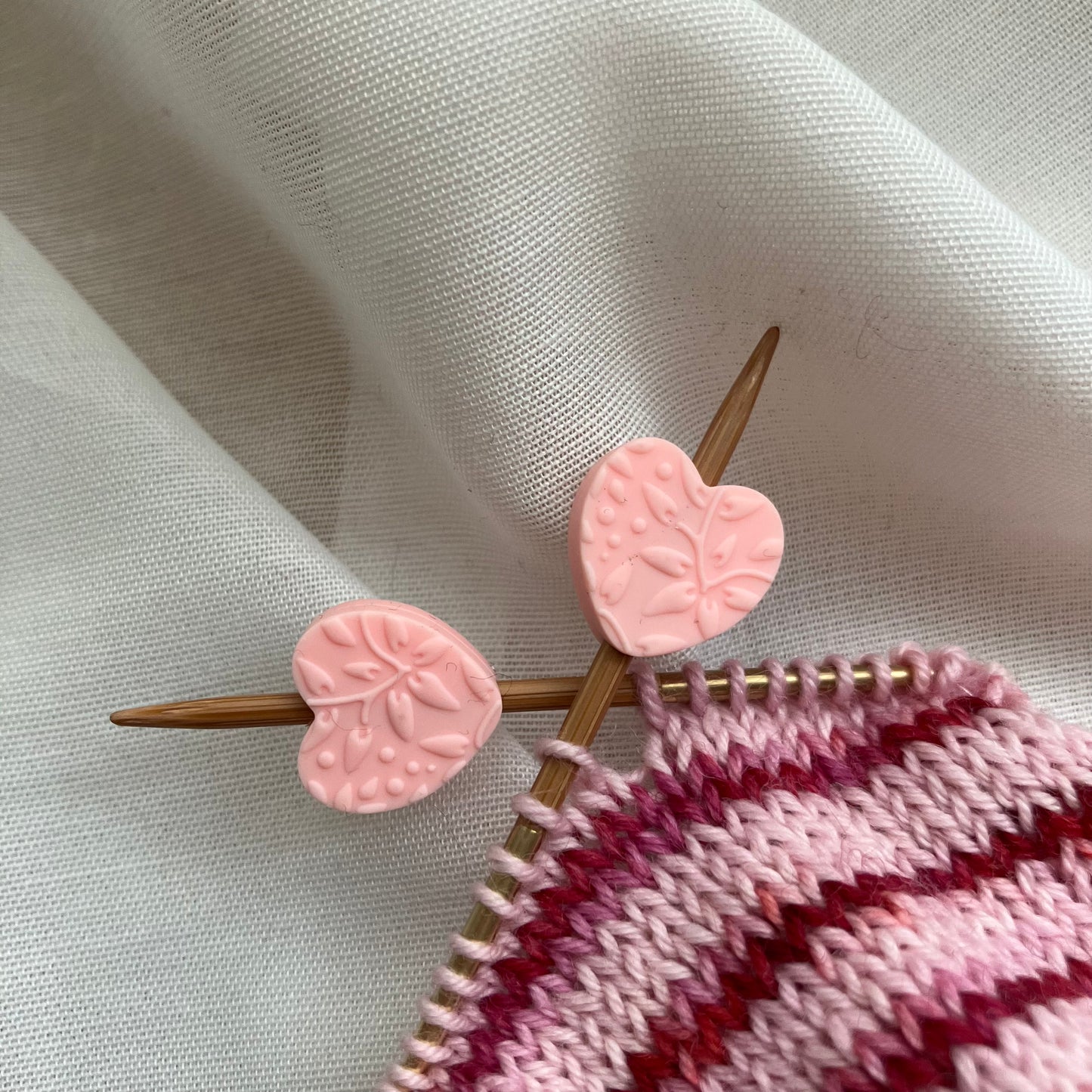 Needle Stopper | Small hearts (2 sets)