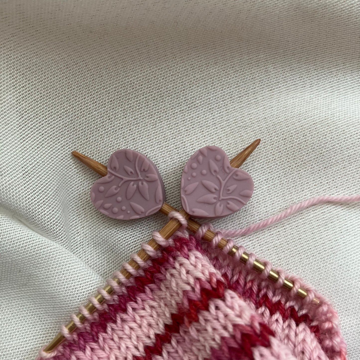 Needle Stopper | Small hearts (2 sets)