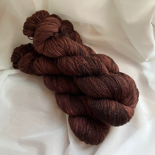 Espresso | Glitter sock