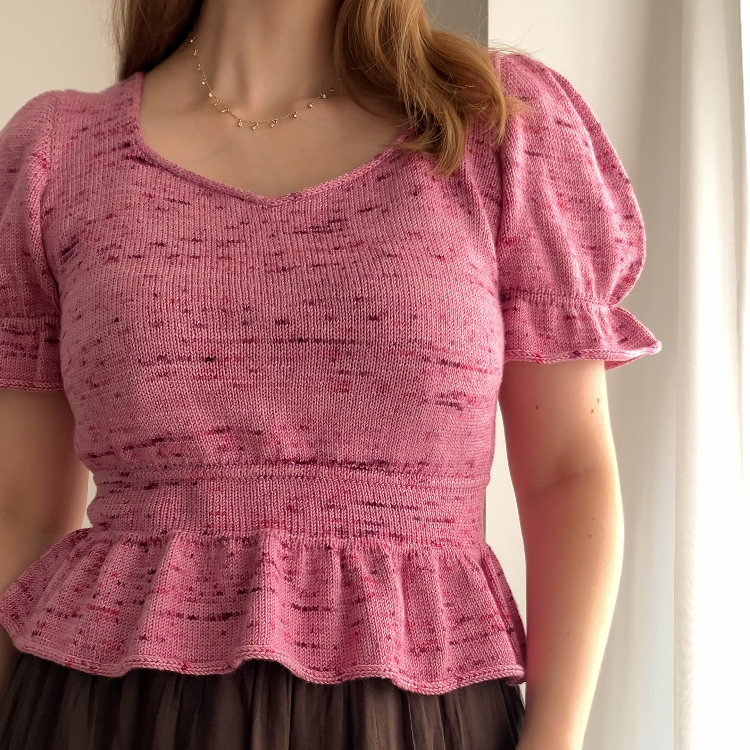 Strikkekit | Petal Blouse
