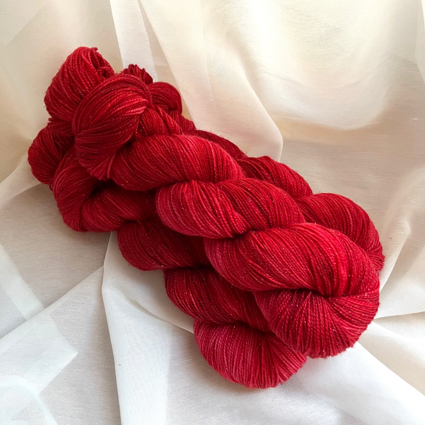 Perfect Red | Glitter sock